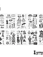 Sticker Book Black and White Diary - 30 pzas - Miniatura 18