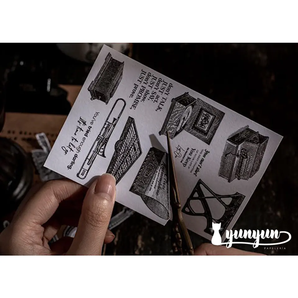 Sticker Book Black and White Diary - 30 pzas 3