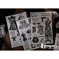 Sticker Book Black and White Diary - 30 pzas - Miniatura 4