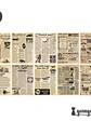 Papeles Periódico Vintage - 30 pzas - Miniatura 14