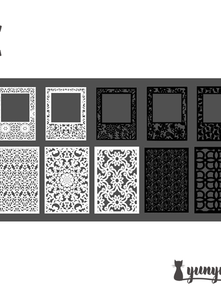 Papeles Embossed Postman - 20 pzas 18