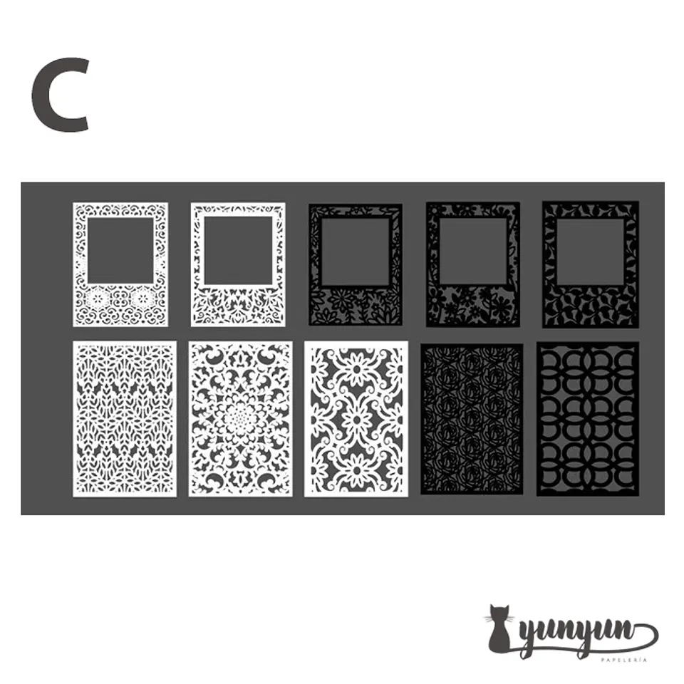 Papeles Embossed Postman - 20 pzas 18