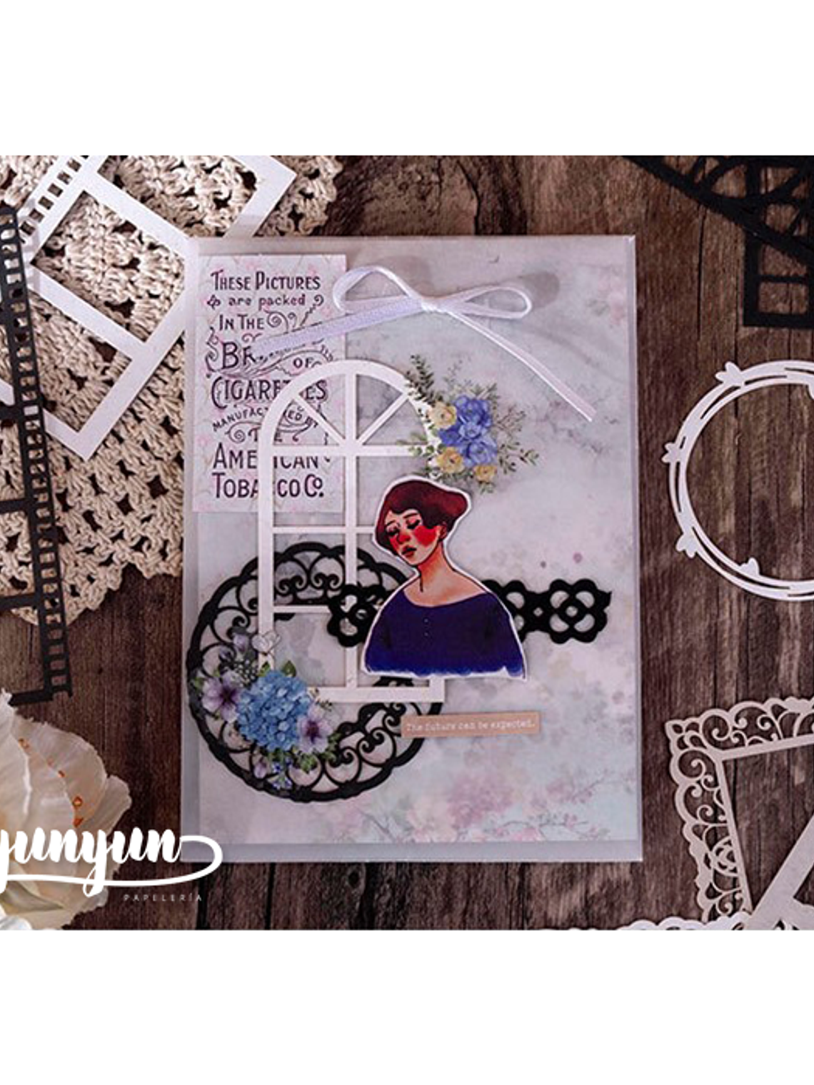 Papeles Embossed Postman - 20 pzas 12