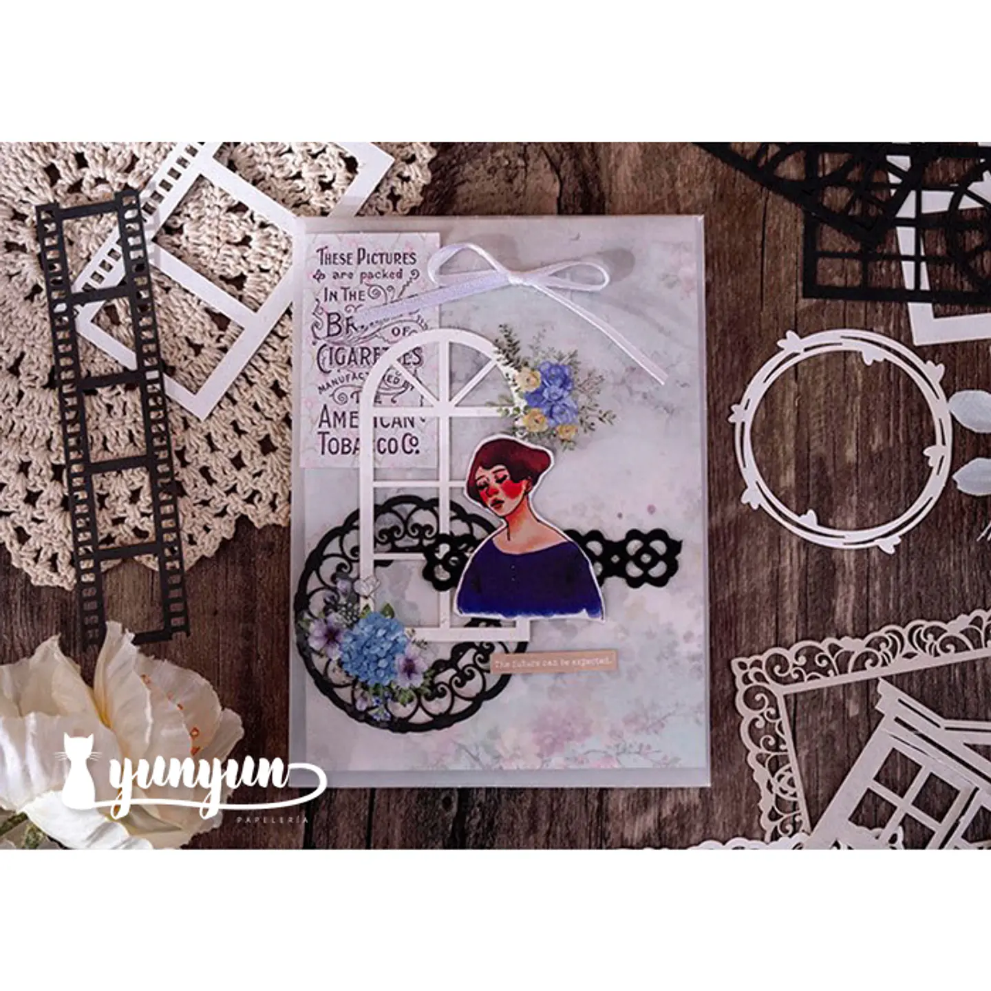 Papeles Embossed Postman - 20 pzas 12