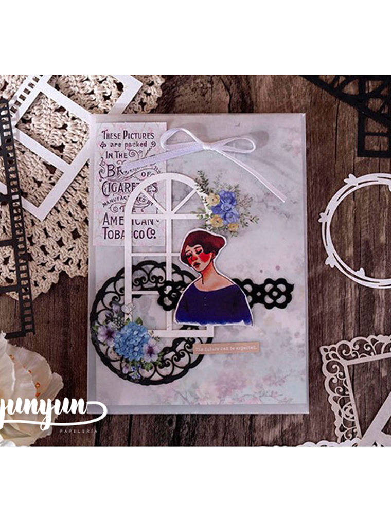 Papeles Embossed Postman - 20 pzas 12