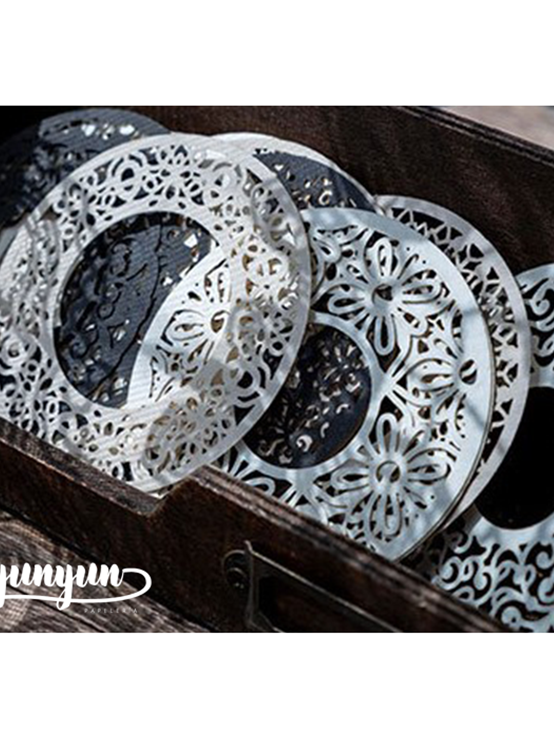 Papeles Embossed Postman - 20 pzas 7