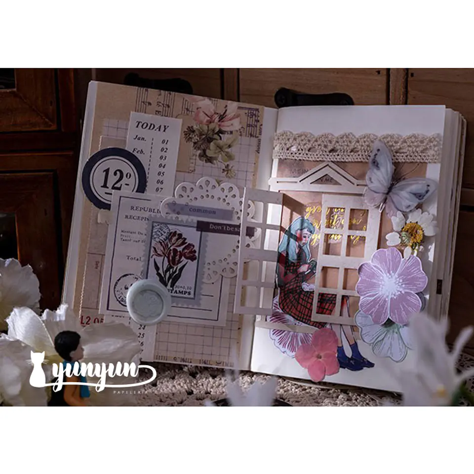 Papeles Embossed Postman - 20 pzas 13