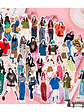Stickers Fashion Girls - 58 pzas - Miniatura 1
