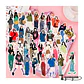 Stickers Fashion Girls - 58 pzas - Miniatura 1