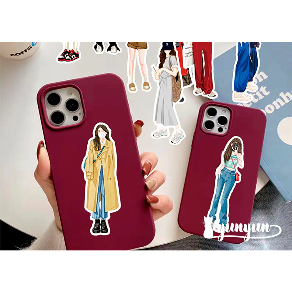 Stickers Fashion Girls - 58 pzas 3
