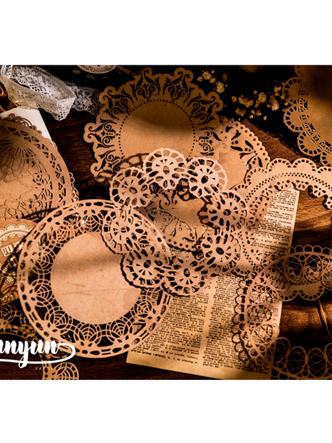 Set Blondas Papel Café II - 10 pzas 3