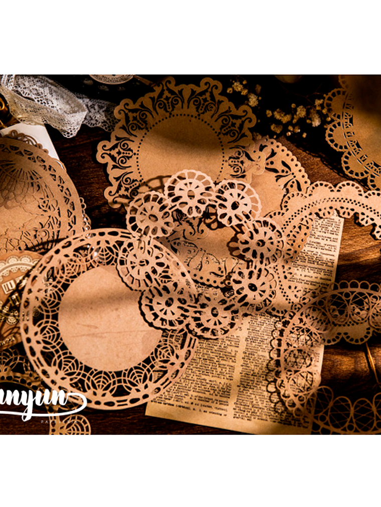 Set Blondas Papel Café II - 10 pzas 3