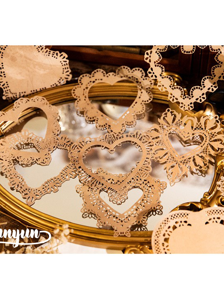 Set Blondas Papel Café II - 10 pzas 4