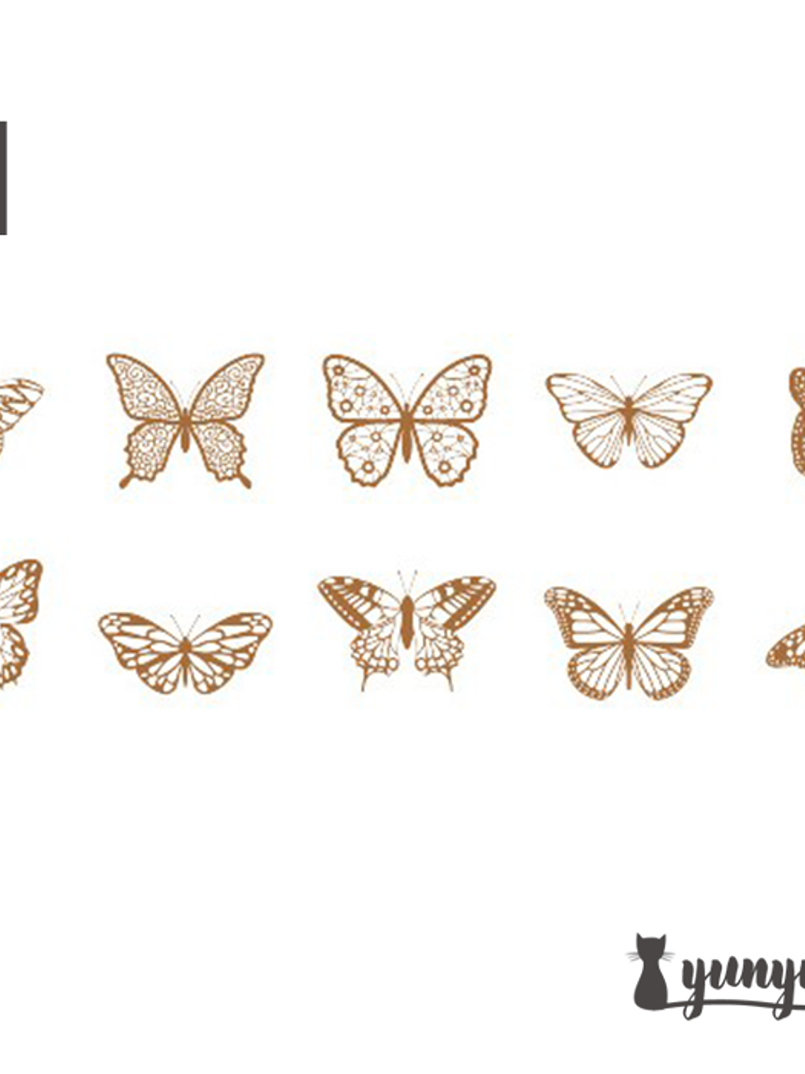 Set Blondas Papel Café II - 10 pzas 19