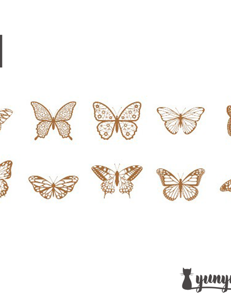 Set Blondas Papel Café II - 10 pzas 19