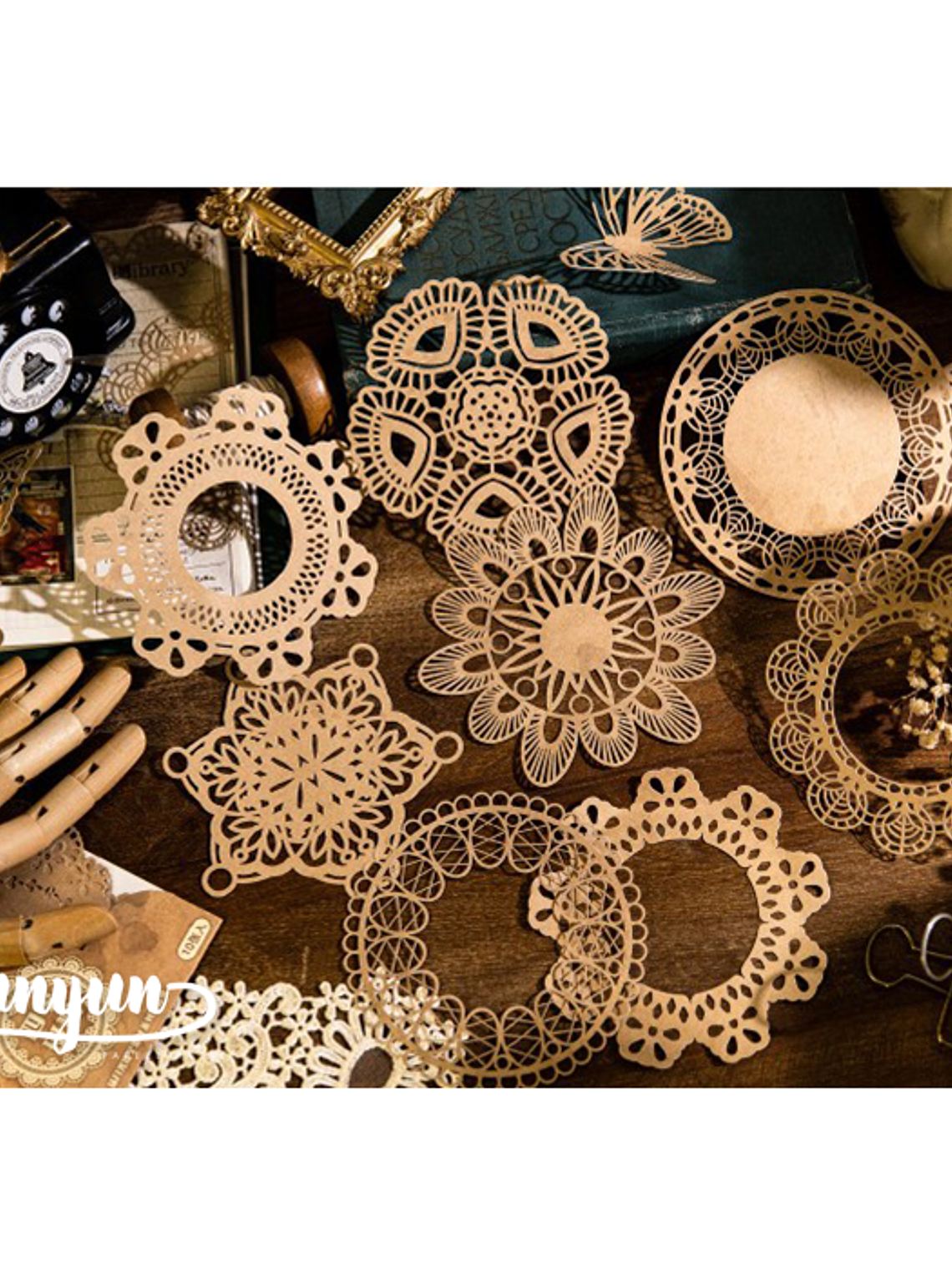 Set Blondas Papel Café II - 10 pzas 1