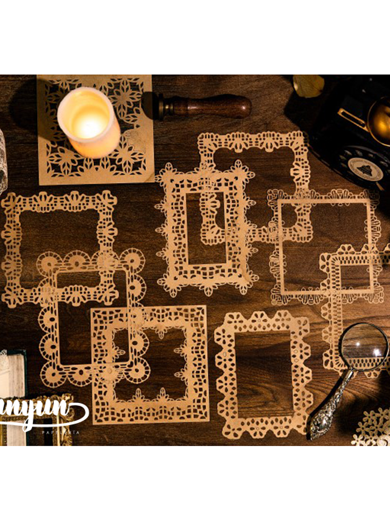 Set Blondas Papel Café II - 10 pzas 9