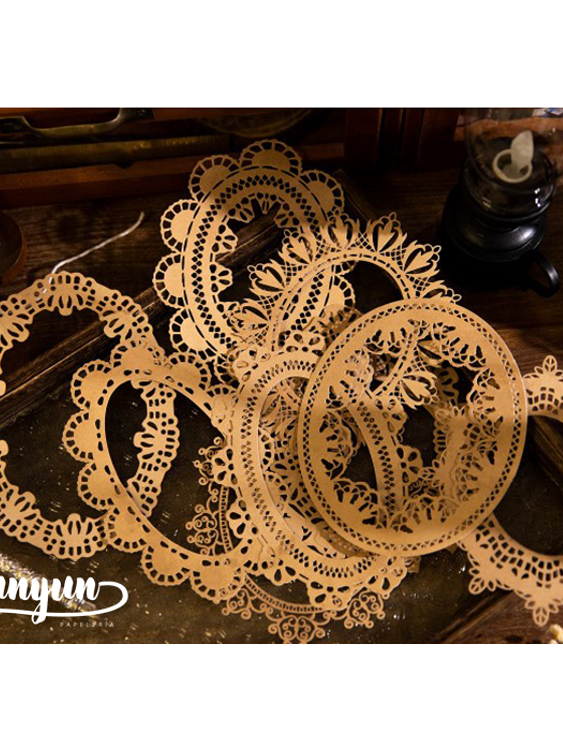 Set Blondas Papel Café II - 10 pzas 8