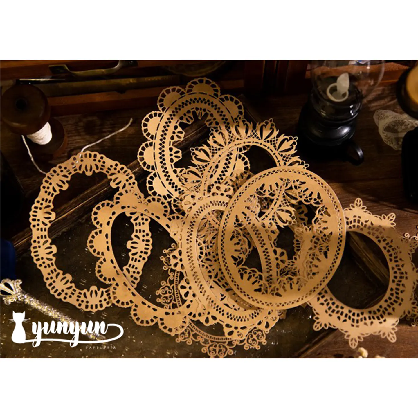 Set Blondas Papel Café II - 10 pzas 8