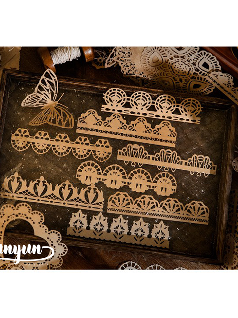 Set Blondas Papel Café II - 10 pzas 6