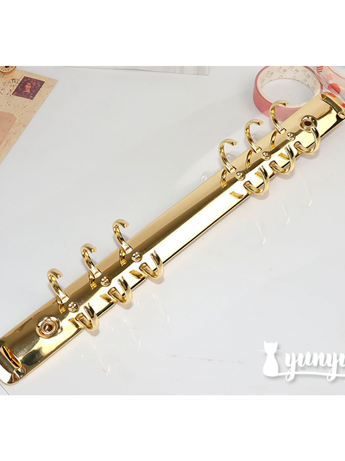 Cubierta Plástico Transparente - Cuaderno Binder Gold 2