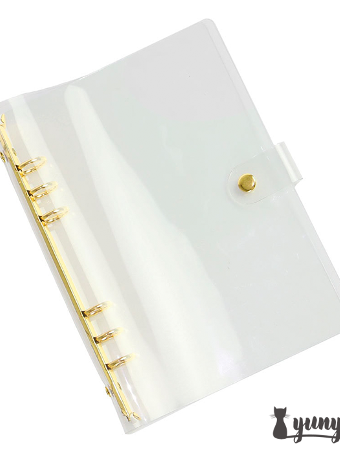Cubierta Plástico Transparente - Cuaderno Binder Gold 7