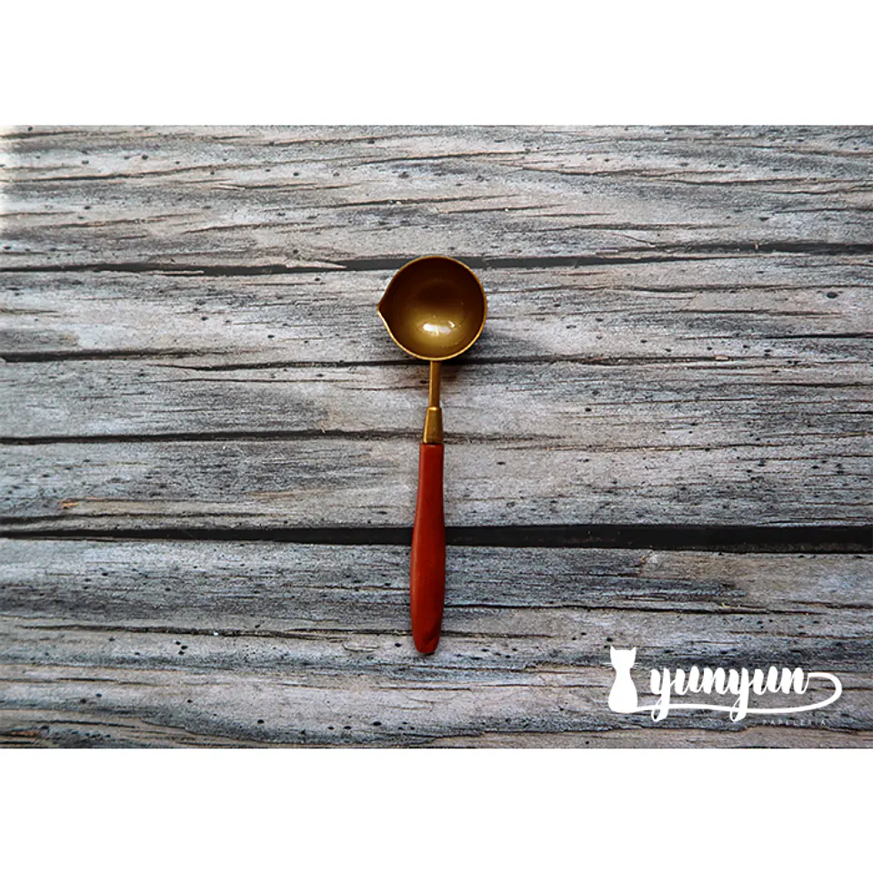 Cuchara Dark Gold (3cm) - Sello de Lacre 4
