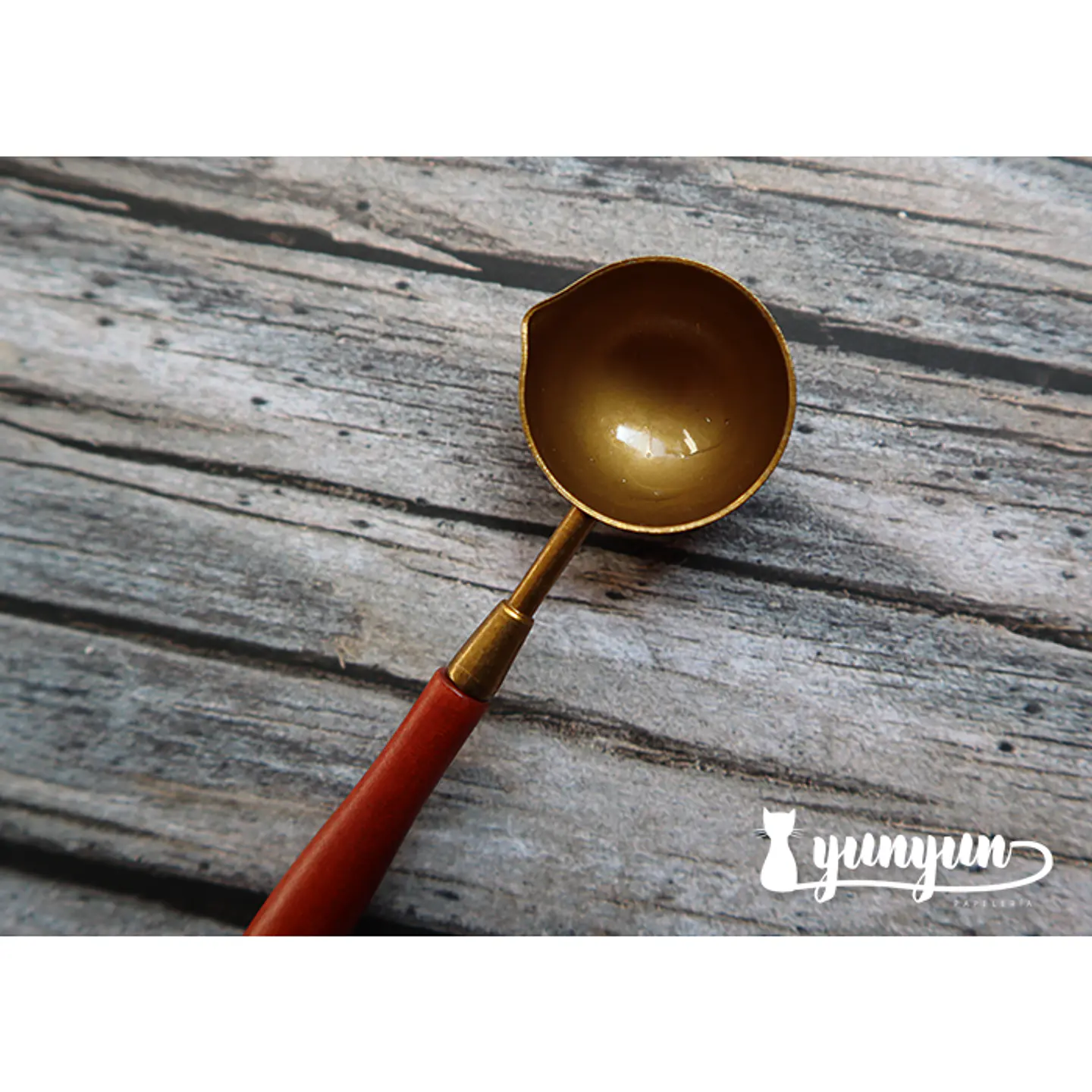 Cuchara Dark Gold (3cm) - Sello de Lacre 2