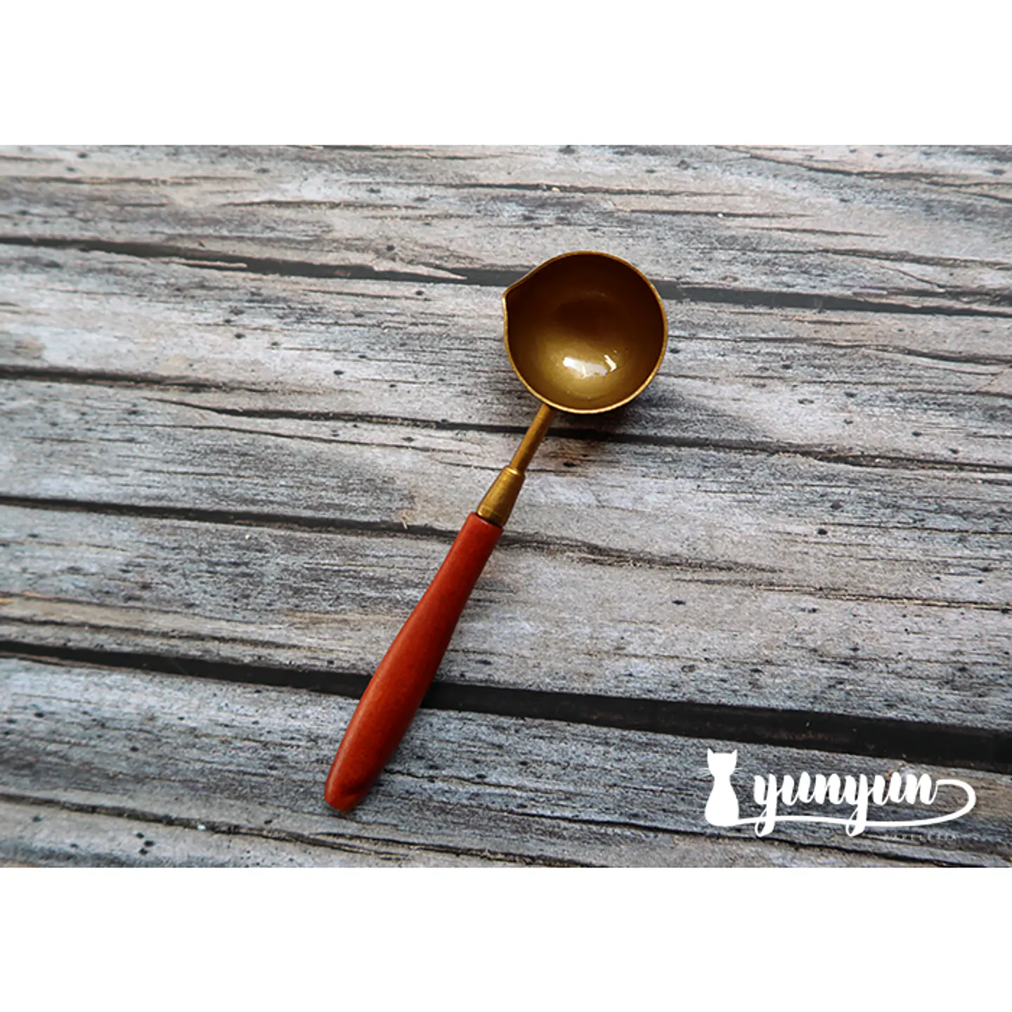 Cuchara Dark Gold (3cm) - Sello de Lacre 3