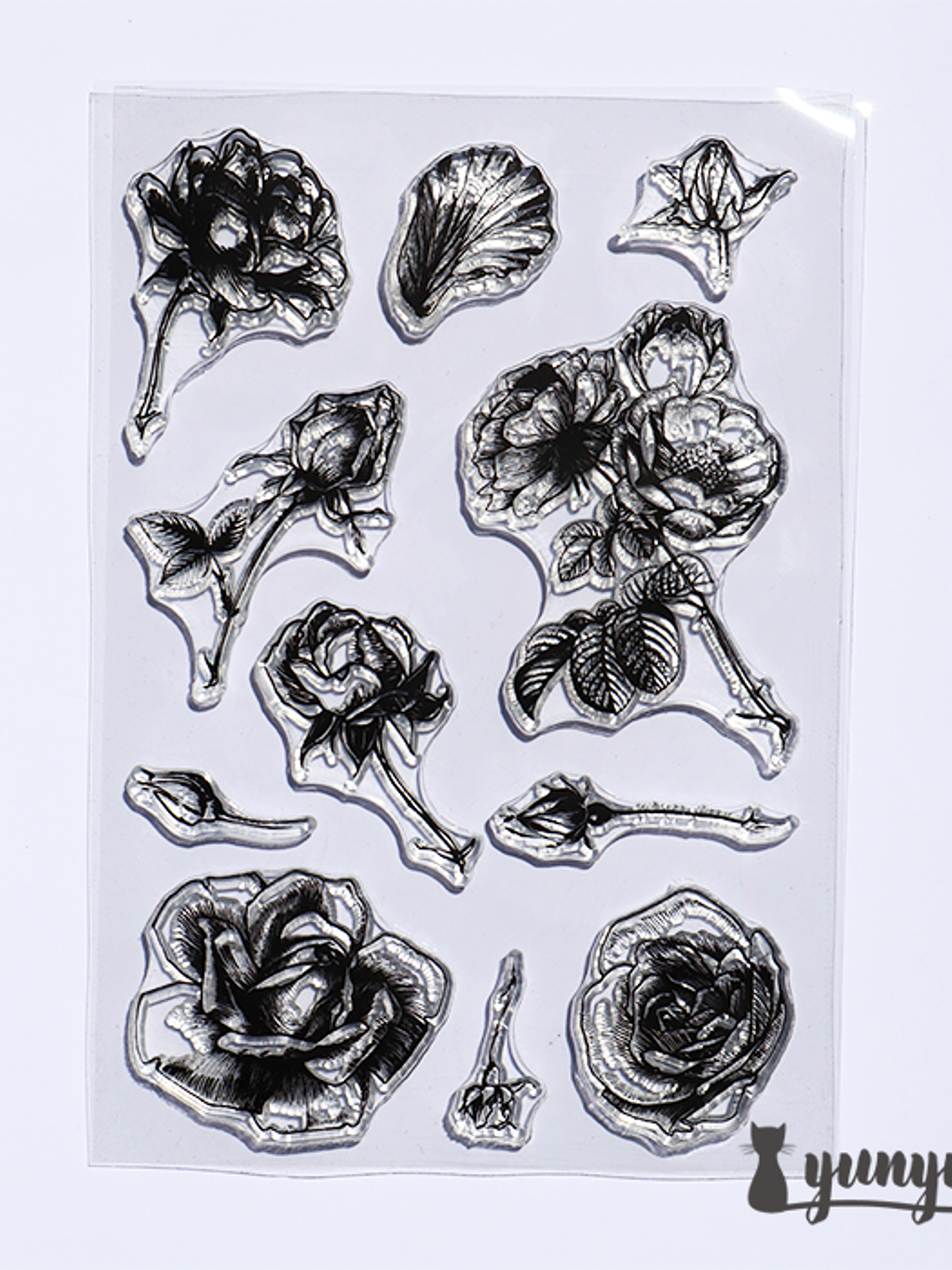 Sellos Silicona Rosas - 11 pzas 1