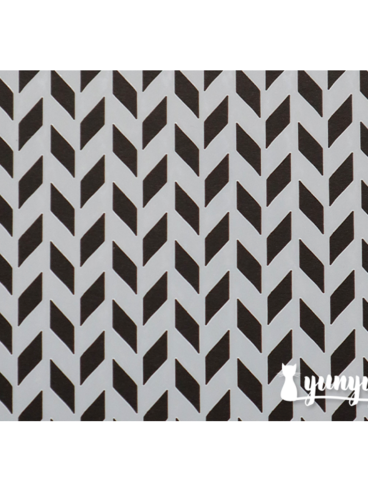 Stencil II 15x15cm - 1 pza 2