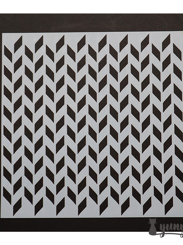 Stencil II 15x15cm - 1 pza 1