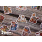 Stickers Vintage Teddy Bear - 40 pzas - Miniatura 6