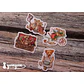Stickers Vintage Teddy Bear - 40 pzas - Miniatura 4