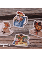 Stickers Vintage Teddy Bear - 40 pzas - Miniatura 2