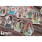 Stickers Girls & Flowers - 15 pzas - Miniatura 6