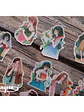 Stickers Girls & Flowers - 15 pzas - Miniatura 4