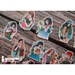 Stickers Girls & Flowers - 15 pzas - Miniatura 4