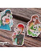 Stickers Girls & Flowers - 15 pzas - Miniatura 3