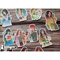 Stickers Girls & Flowers - 15 pzas - Miniatura 8