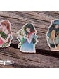 Stickers Girls & Flowers - 15 pzas - Miniatura 9