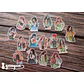 Stickers Girls & Flowers - 15 pzas - Miniatura 2