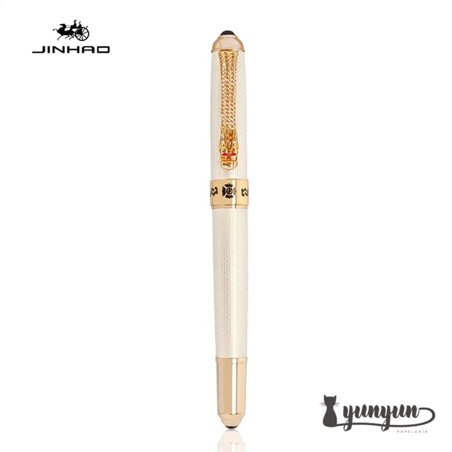 Pluma JINHAO 1000 - White 6