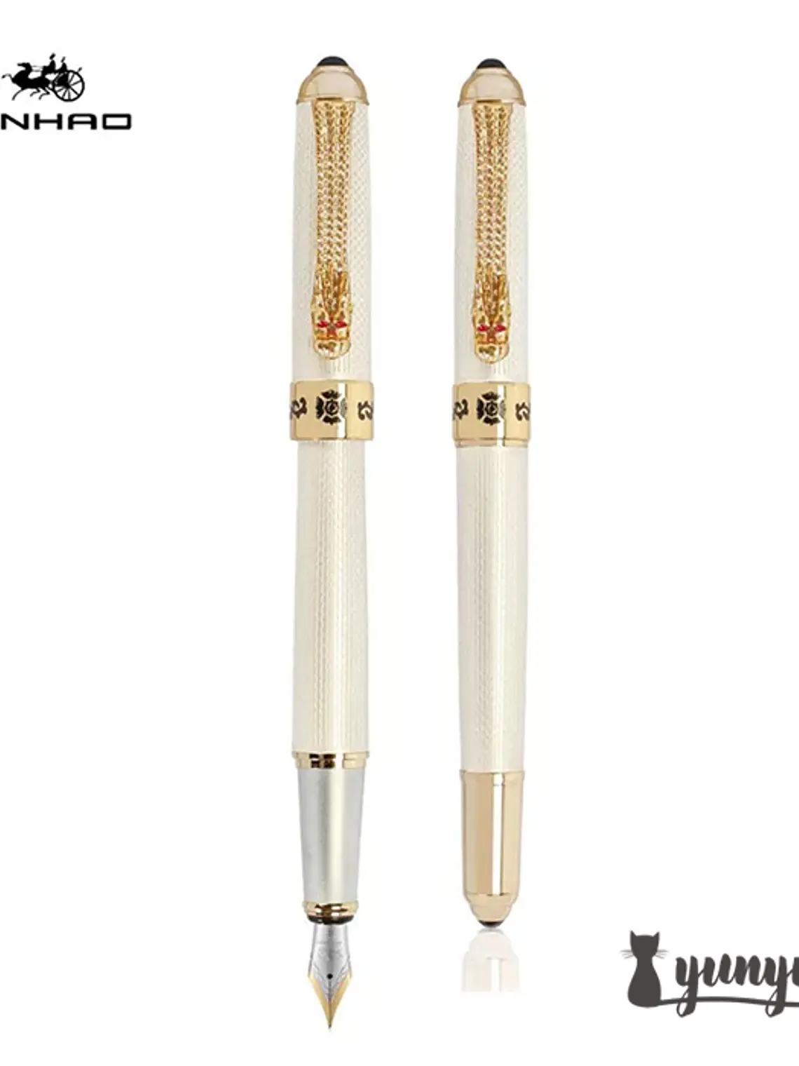 Pluma JINHAO 1000 - White 4