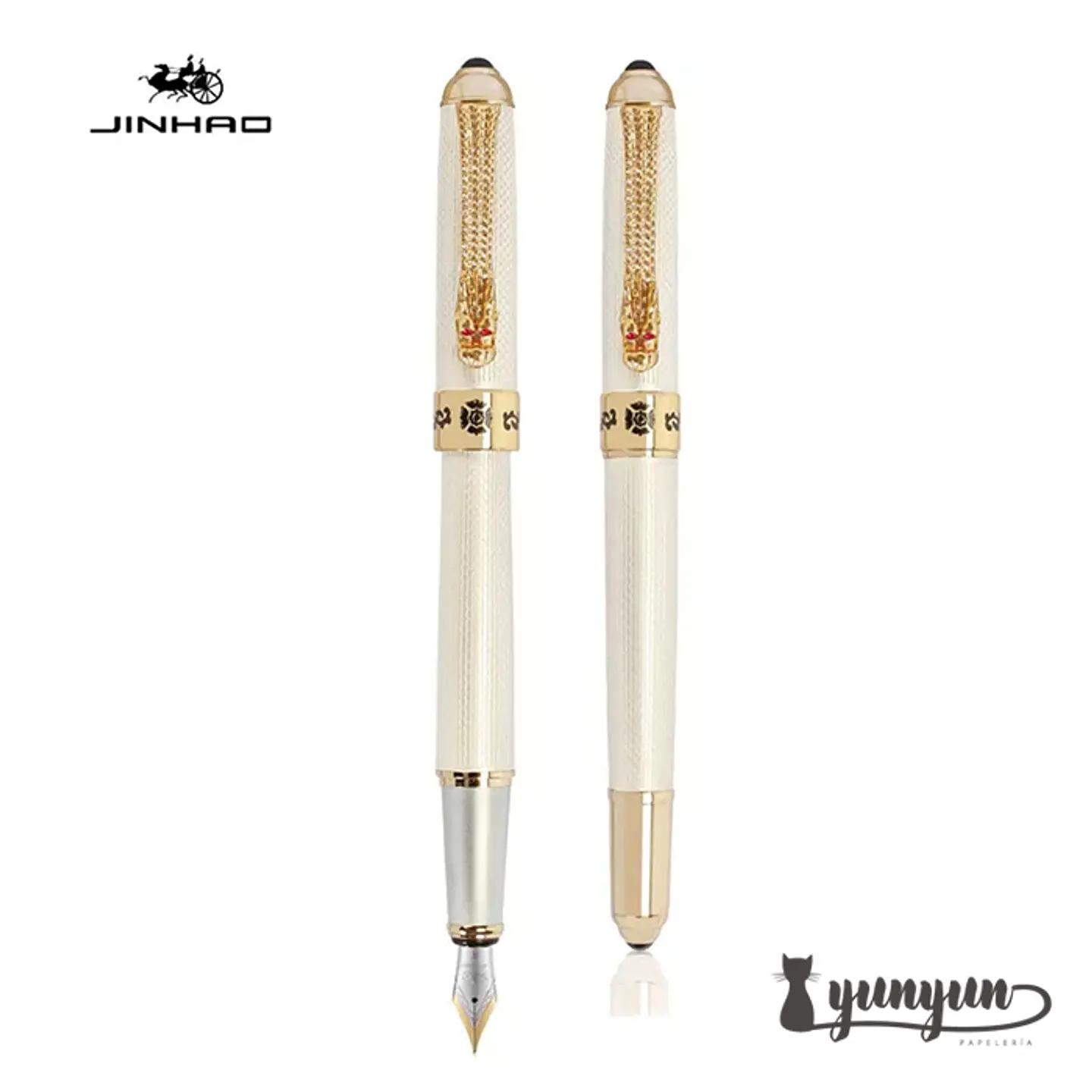 Pluma JINHAO 1000 - White 4