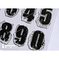 Sellos Silicona Números II - 10 pzas - Miniatura 4