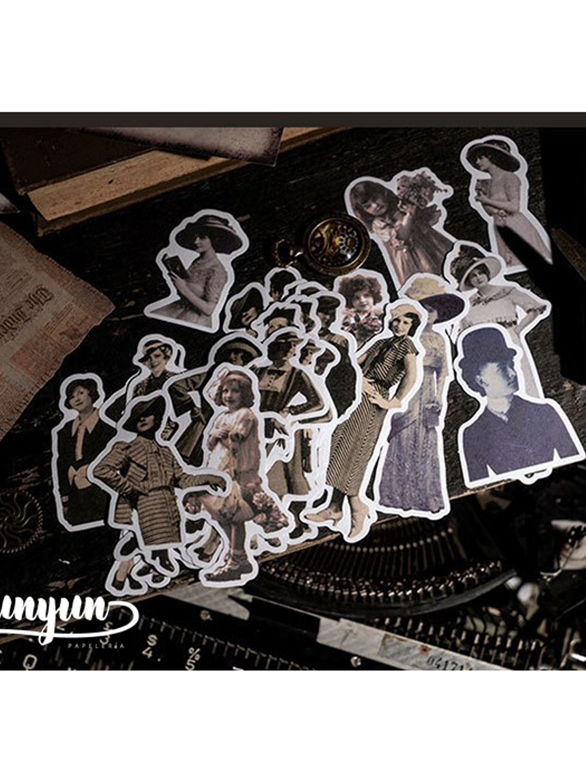 Stickers European Retro - 30 pzas 7