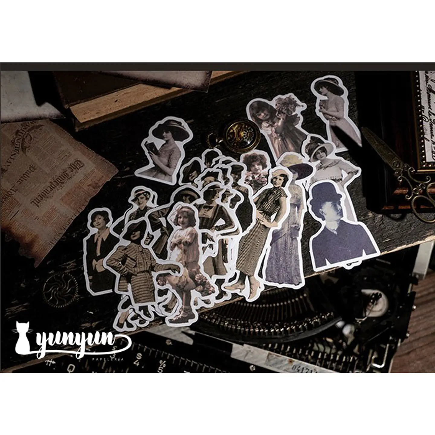 Stickers European Retro - 30 pzas 7