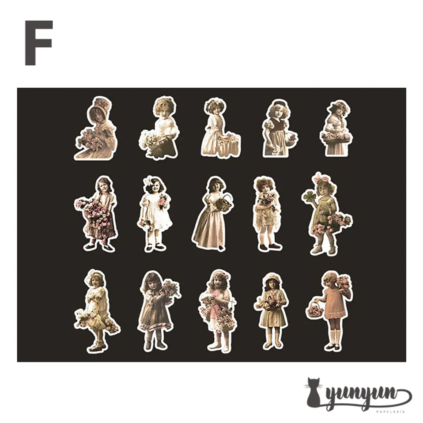 Stickers European Retro - 30 pzas 17