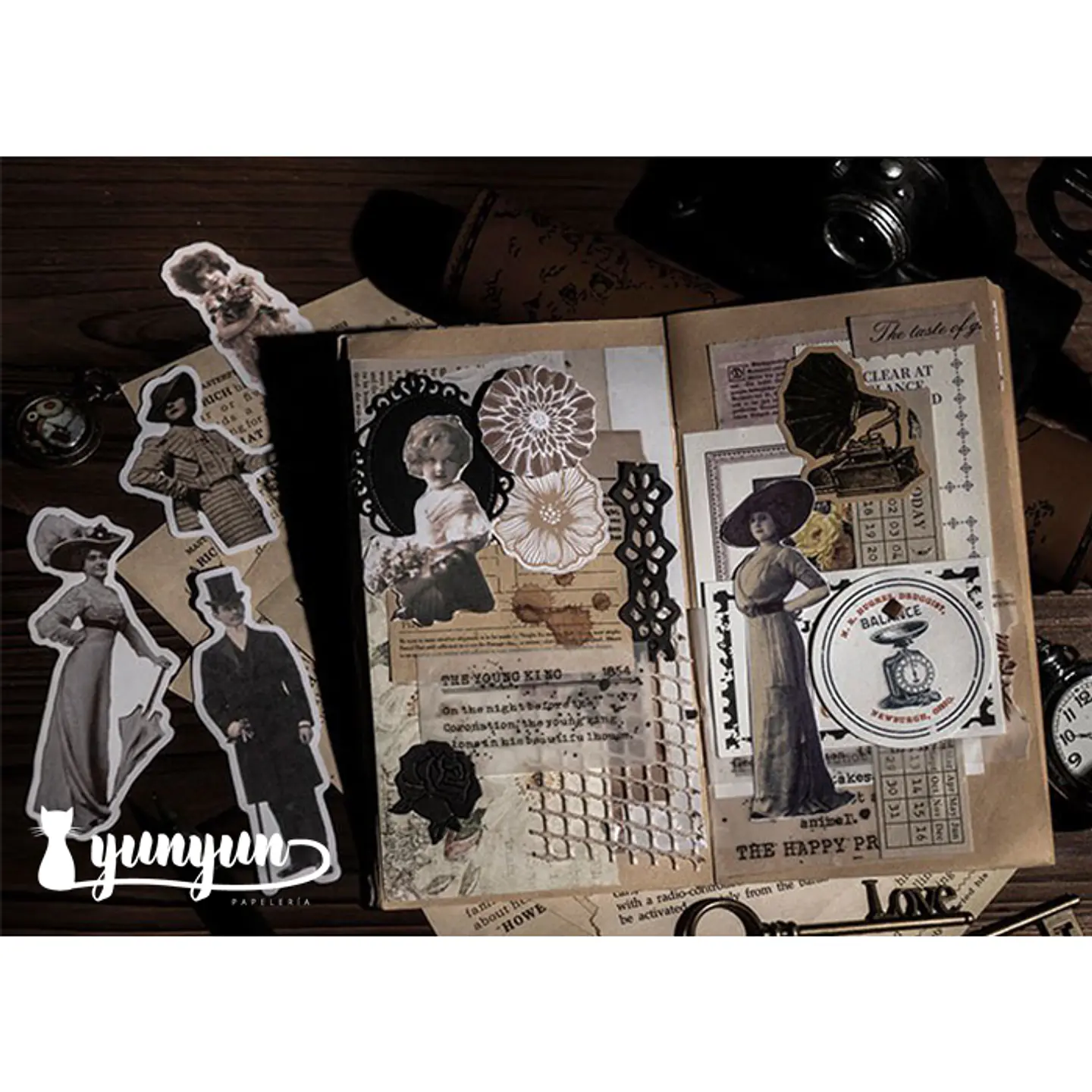 Stickers European Retro - 30 pzas 11